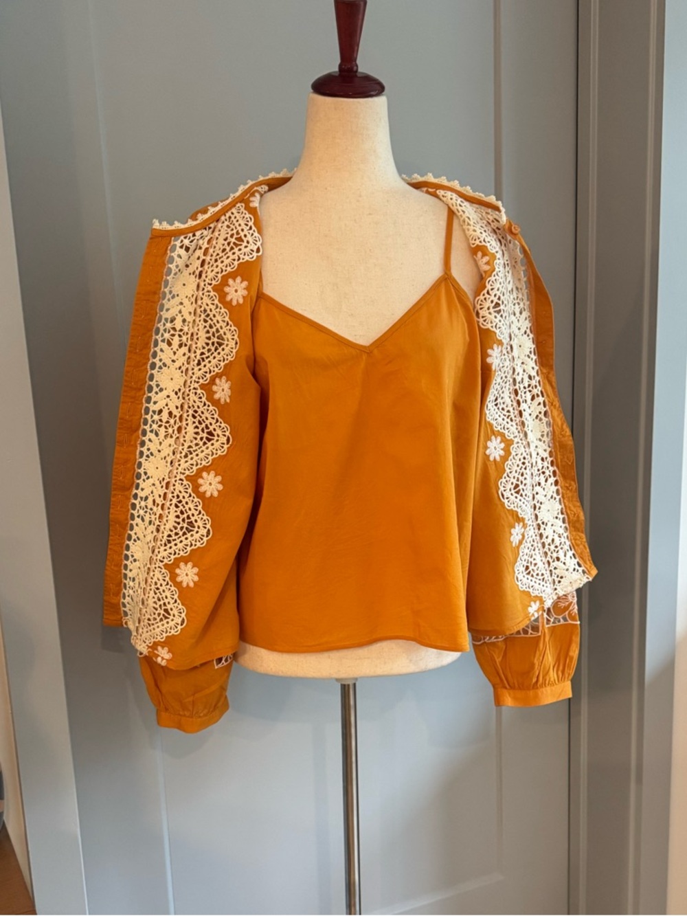 Johnny Was (Jade)  Ronnie Button Down Blouse - Picture 7 of 12
